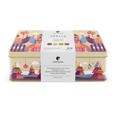Frolle Assortite - Confezione in Latta Natale