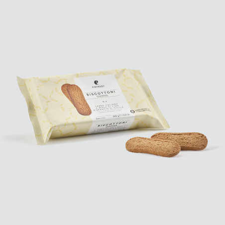 Biscottoni n. 4 - Farro biologico italiano e miele di fiori d'arancio di Sicilia